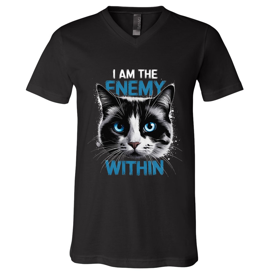 I Am The Enemy Within V-Neck T-Shirt