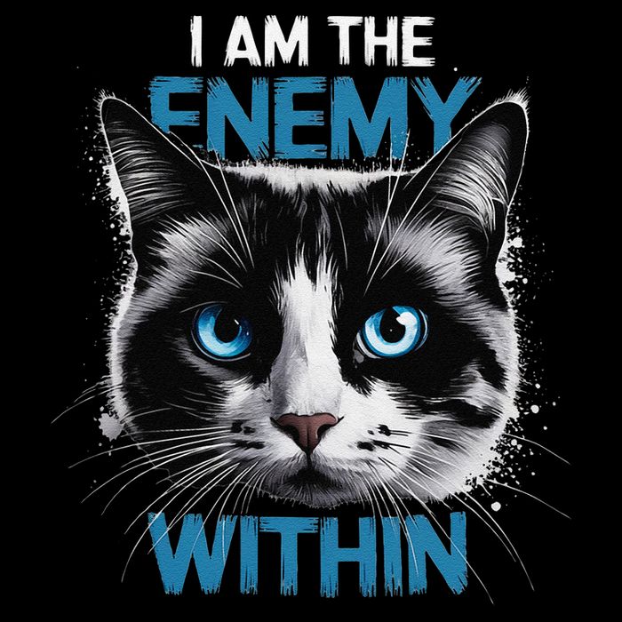 I Am The Enemy Within Sustainable Bucket Hat
