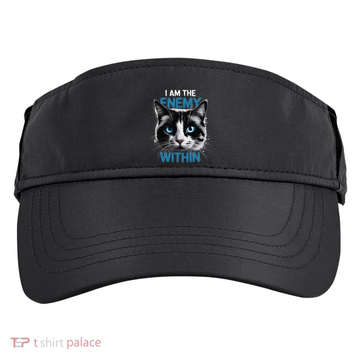 I Am The Enemy Within Adult Drive Performance Visor