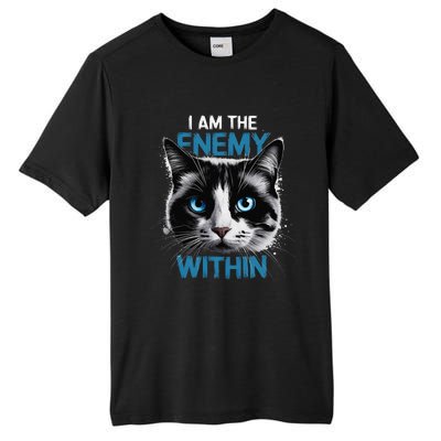 I Am The Enemy Within Tall Fusion ChromaSoft Performance T-Shirt