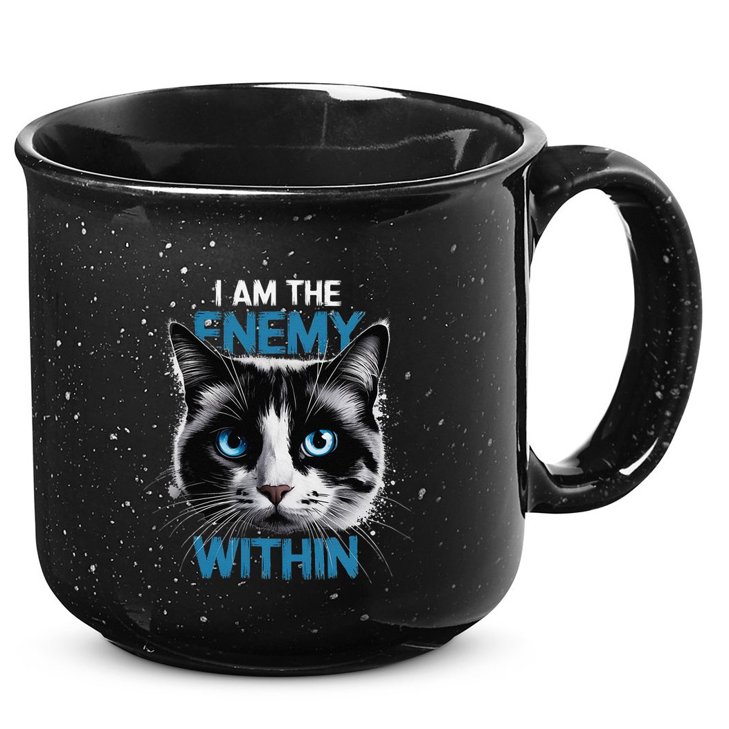 I Am The Enemy Within 15oz Campfire Ceramic Mug