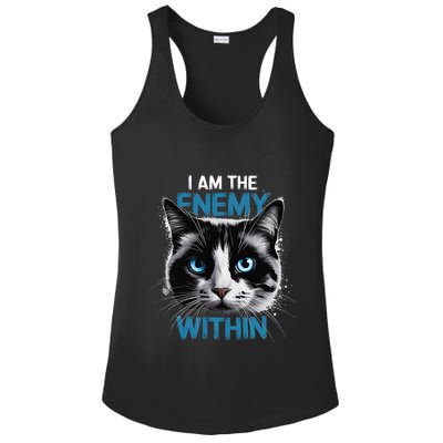I Am The Enemy Within Ladies PosiCharge Competitor Racerback Tank