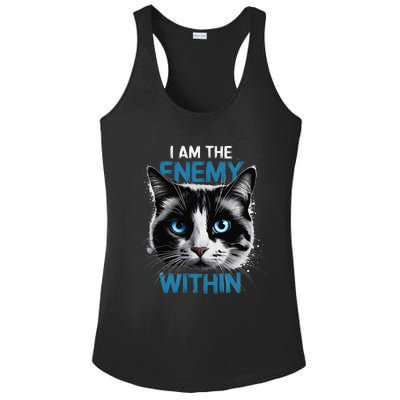 I Am The Enemy Within Ladies PosiCharge Competitor Racerback Tank