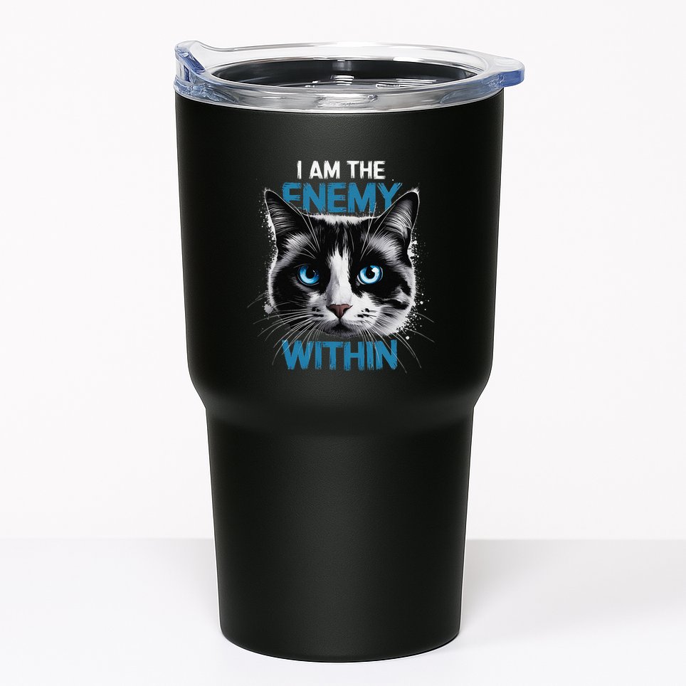 I Am The Enemy Within Tumbler