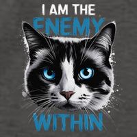 I Am The Enemy Within Vector Backpack