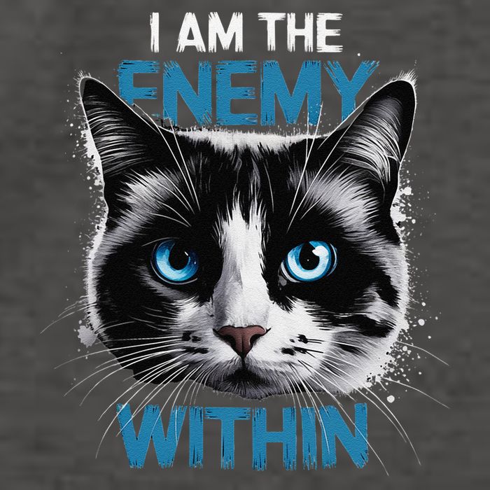 I Am The Enemy Within Vector Backpack