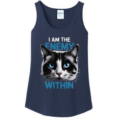 I Am The Enemy Within Ladies Essential Tank