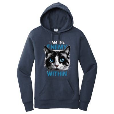 I Am The Enemy Within Women's Pullover Hoodie