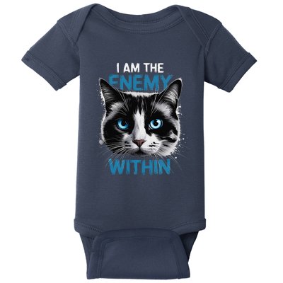 I Am The Enemy Within Baby Bodysuit