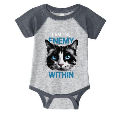 I Am The Enemy Within Infant Baby Jersey Bodysuit