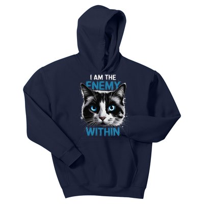 I Am The Enemy Within Kids Hoodie