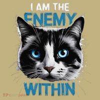 I Am The Enemy Within Button