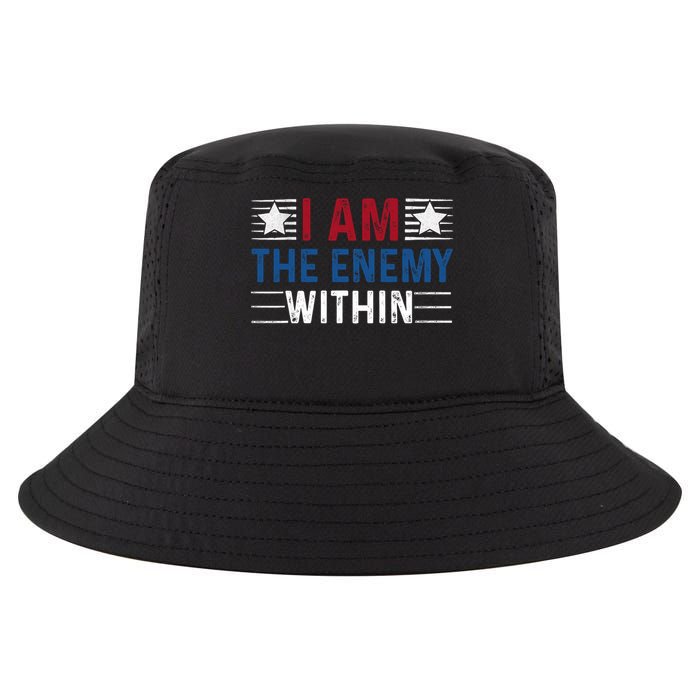 I Am The Enemy Within Cool Comfort Performance Bucket Hat