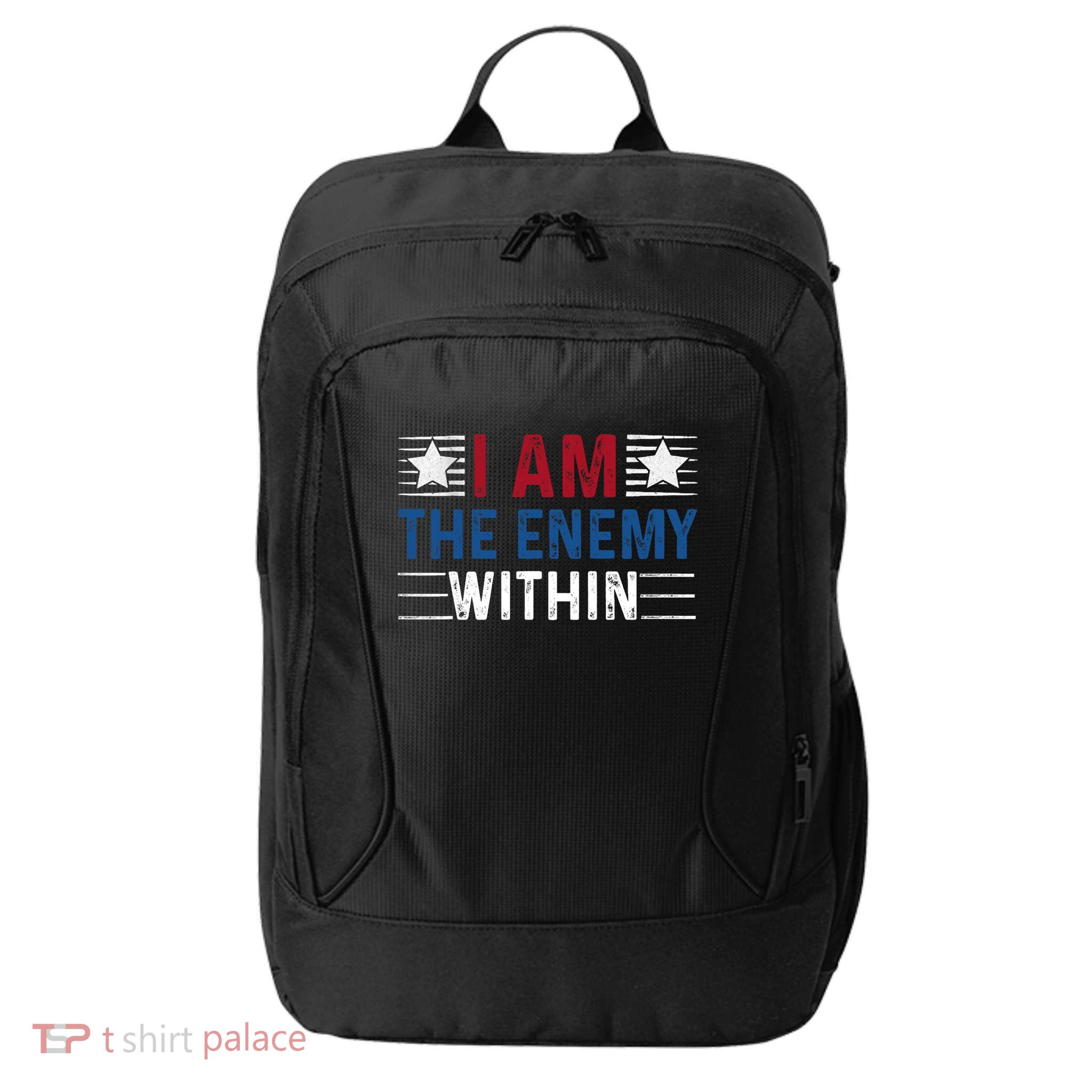 I Am The Enemy Within City Backpack
