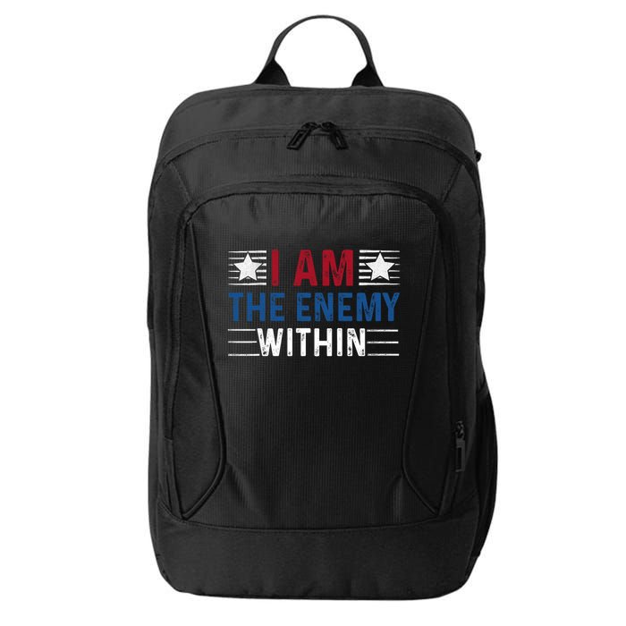 I Am The Enemy Within City Backpack