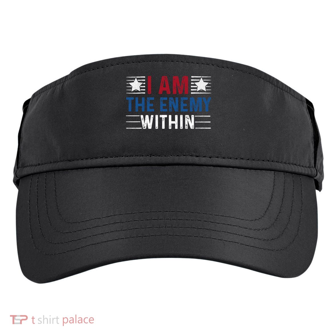 I Am The Enemy Within Adult Drive Performance Visor