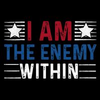 I Am The Enemy Within Bucket Hat