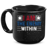 I Am The Enemy Within 15oz Campfire Ceramic Mug