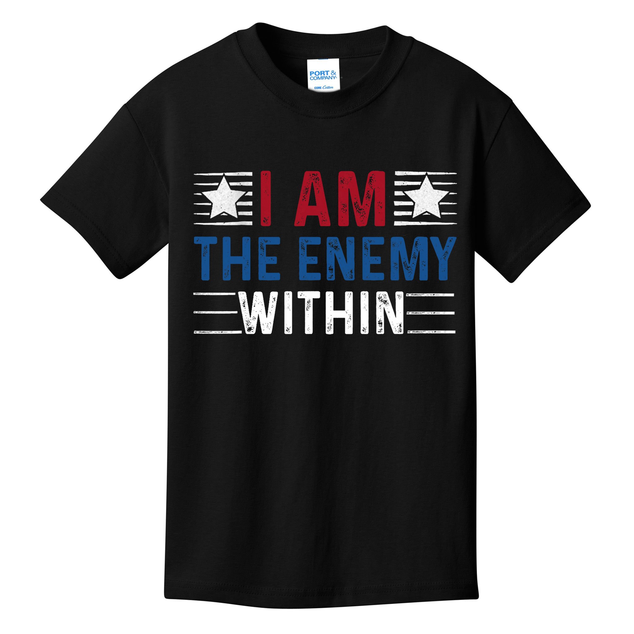I Am The Enemy Within Kids T-Shirt