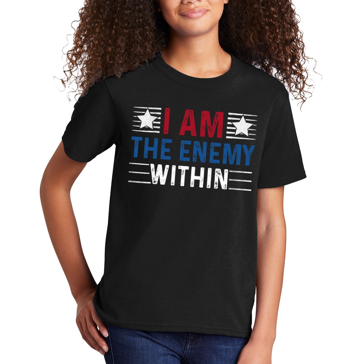 I Am The Enemy Within Kids T-Shirt