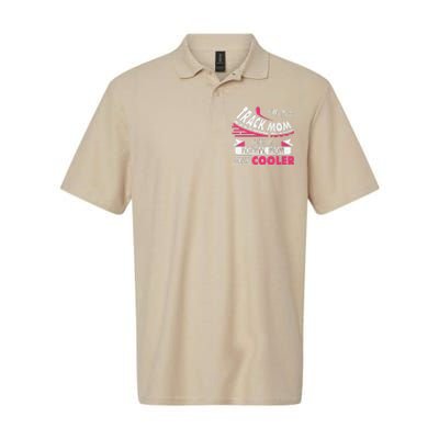 IM A Track Mom Like A Normal Mom Only Cooler Running Mom Softstyle Adult Sport Polo