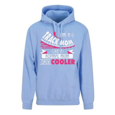 IM A Track Mom Like A Normal Mom Only Cooler Running Mom Unisex Surf Hoodie