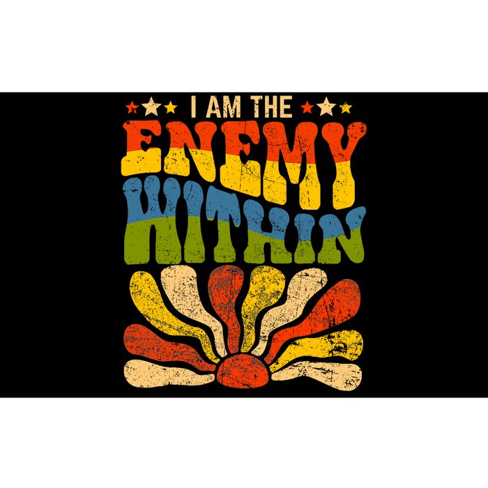 I Am The Enemy Within America Funny I Am The Enemy Within Bumper Sticker