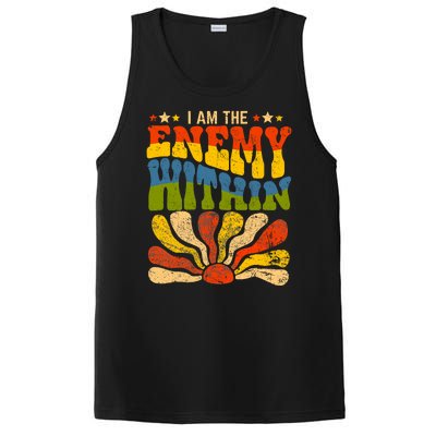 I Am The Enemy Within America Funny I Am The Enemy Within PosiCharge Competitor Tank