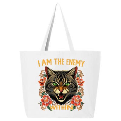 I Am The Enemy Within Kamala Harris 2024 25L Jumbo Tote