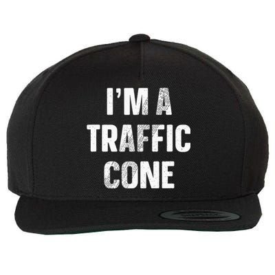 Im A Traffic Cone Adult Kids Costume Funny Halloween Wool Snapback Cap