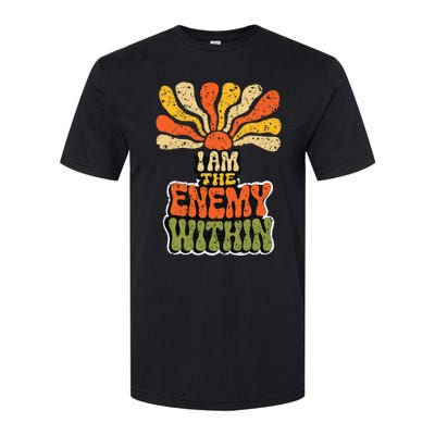 I Am The Enemy Within Kamala Harris Harris Walz 2024 Softstyle CVC T-Shirt