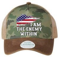 I Am The Enemy Within Legacy Tie Dye Trucker Hat