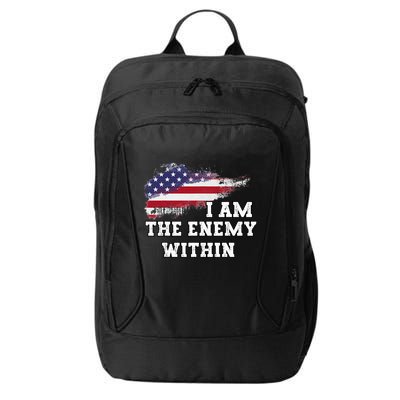 I Am The Enemy Within City Backpack