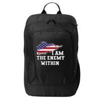 I Am The Enemy Within City Backpack