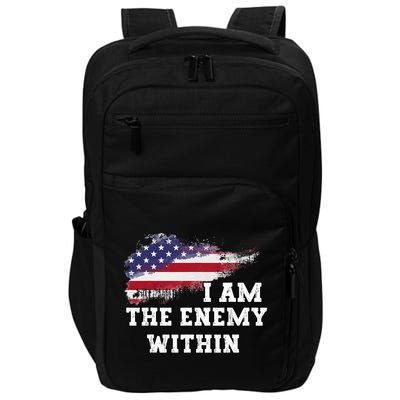 I Am The Enemy Within Impact Tech Backpack