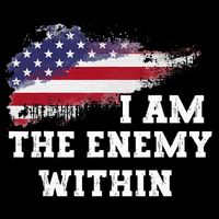 I Am The Enemy Within Backpack