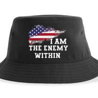 I Am The Enemy Within Sustainable Bucket Hat