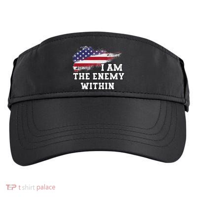 I Am The Enemy Within Adult Drive Performance Visor