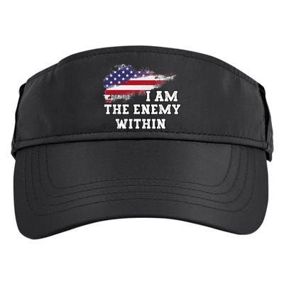 I Am The Enemy Within Adult Drive Performance Visor