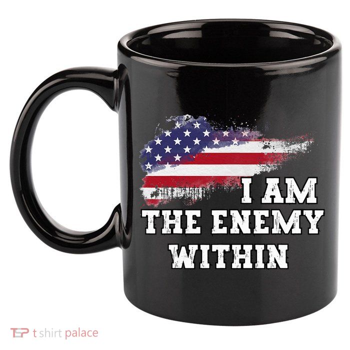 I Am The Enemy Within 11oz C Handle Ceramic Mug