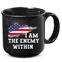 I Am The Enemy Within 15oz Campfire Ceramic Mug