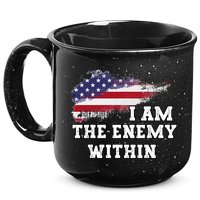 I Am The Enemy Within 15oz Campfire Ceramic Mug