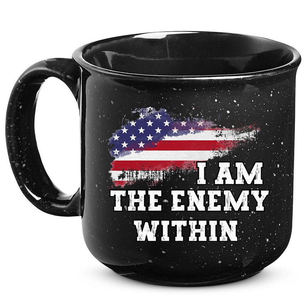 I Am The Enemy Within 15oz Campfire Ceramic Mug