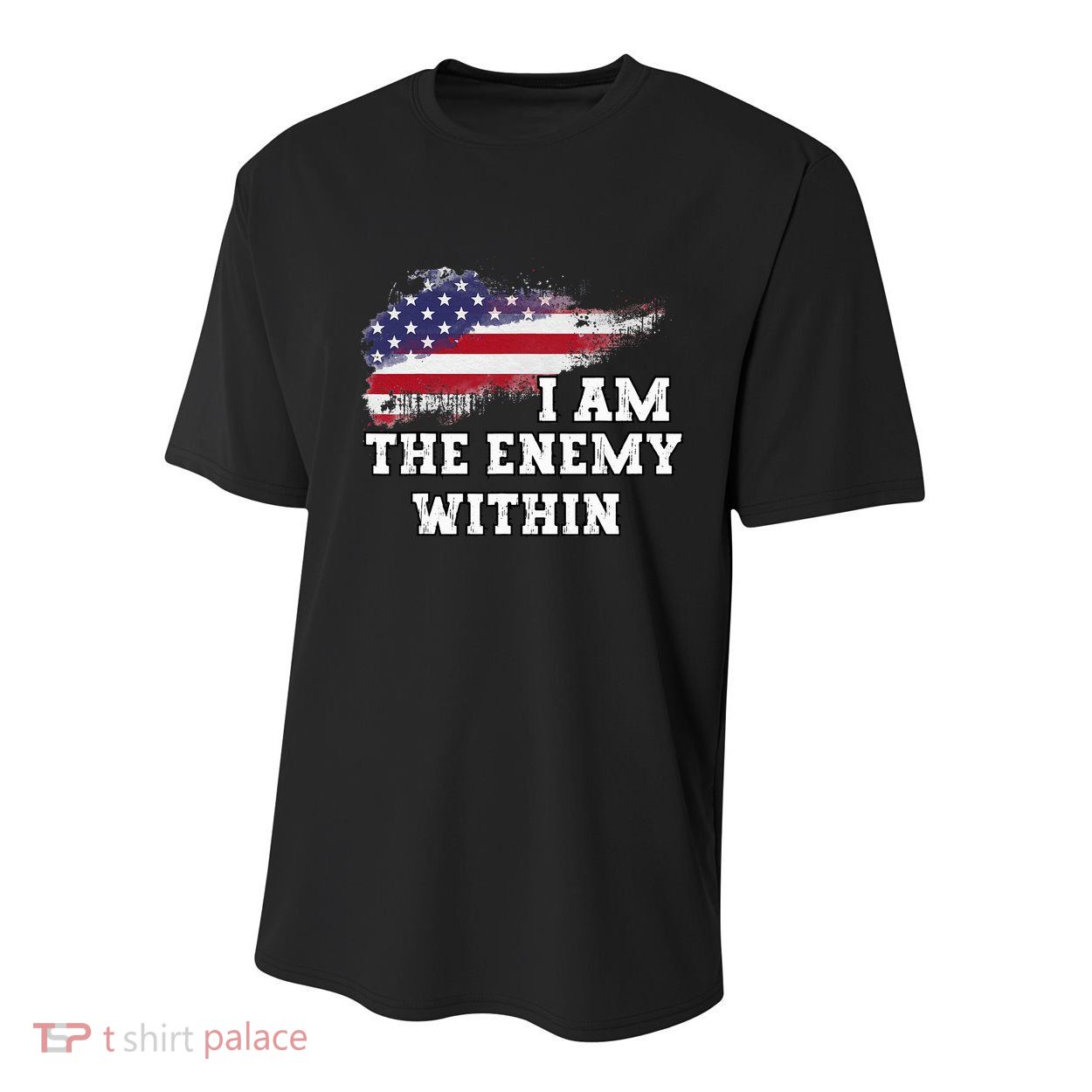 I Am The Enemy Within Youth Performance Sprint T-Shirt