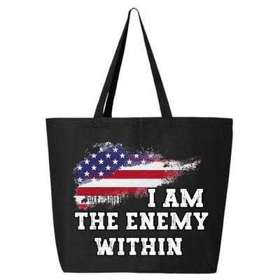 I Am The Enemy Within 25L Jumbo Tote