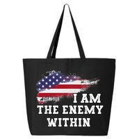 I Am The Enemy Within 25L Jumbo Tote
