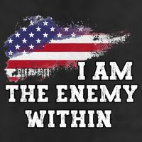 I Am The Enemy Within 25L Jumbo Tote