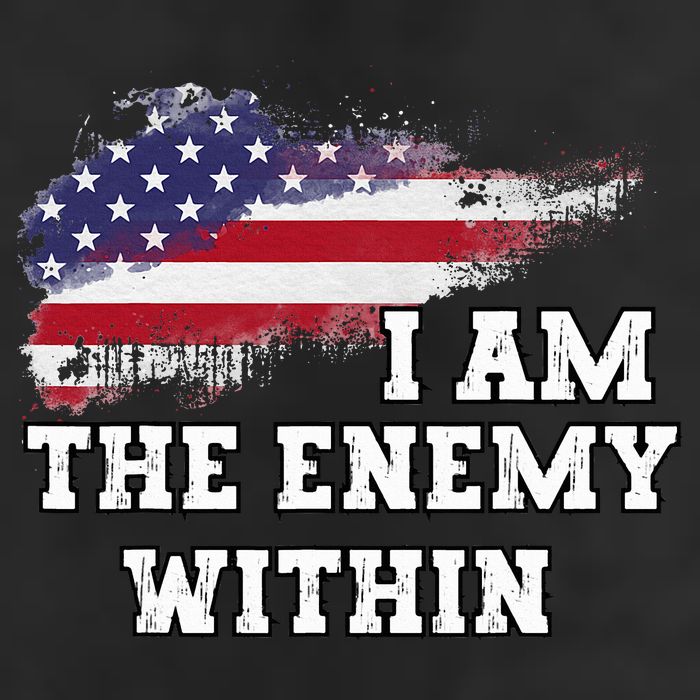 I Am The Enemy Within Trucker Hat