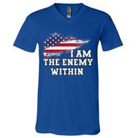 I Am The Enemy Within V-Neck T-Shirt