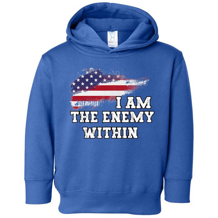 I Am The Enemy Within Toddler Hoodie
